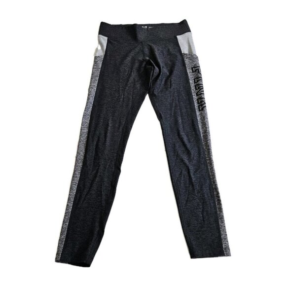 PINK Victoria's Secret Ultimate Leggings Womens M Heathered Gray Pockets Stretch - Picture 12 of 13